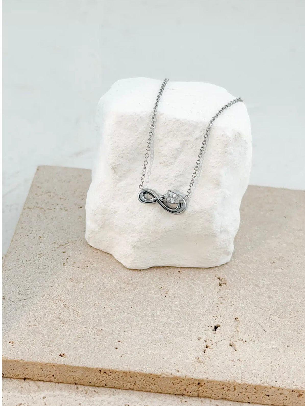 Infinity Spark Ασημί (Ανοξείδωτο Ατσάλι)